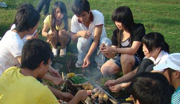 撸串
