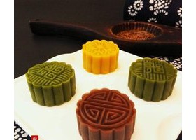 【休闲小吃培训】桃山月饼做法